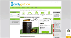 Desktop Screenshot of handygott.talkplus.de