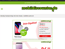 Tablet Screenshot of der-handyshop.talkplus.de